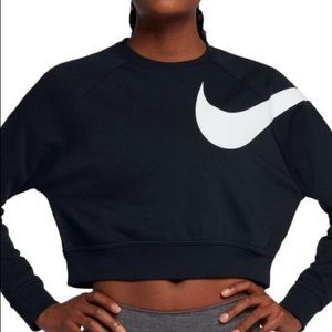 Nike long sleeve crop sweater